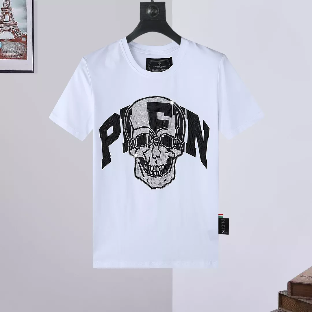 Efficient 7173 Philipp Plein PP T-Shirts Short Sleeved For Men
