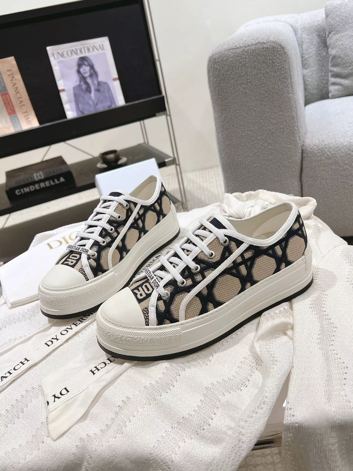 Efficient 7372 Christian Dior Casual Shoes For Women