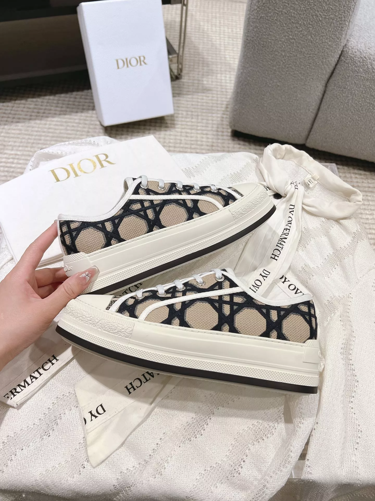 Efficient 7372 Christian Dior Casual Shoes For Women