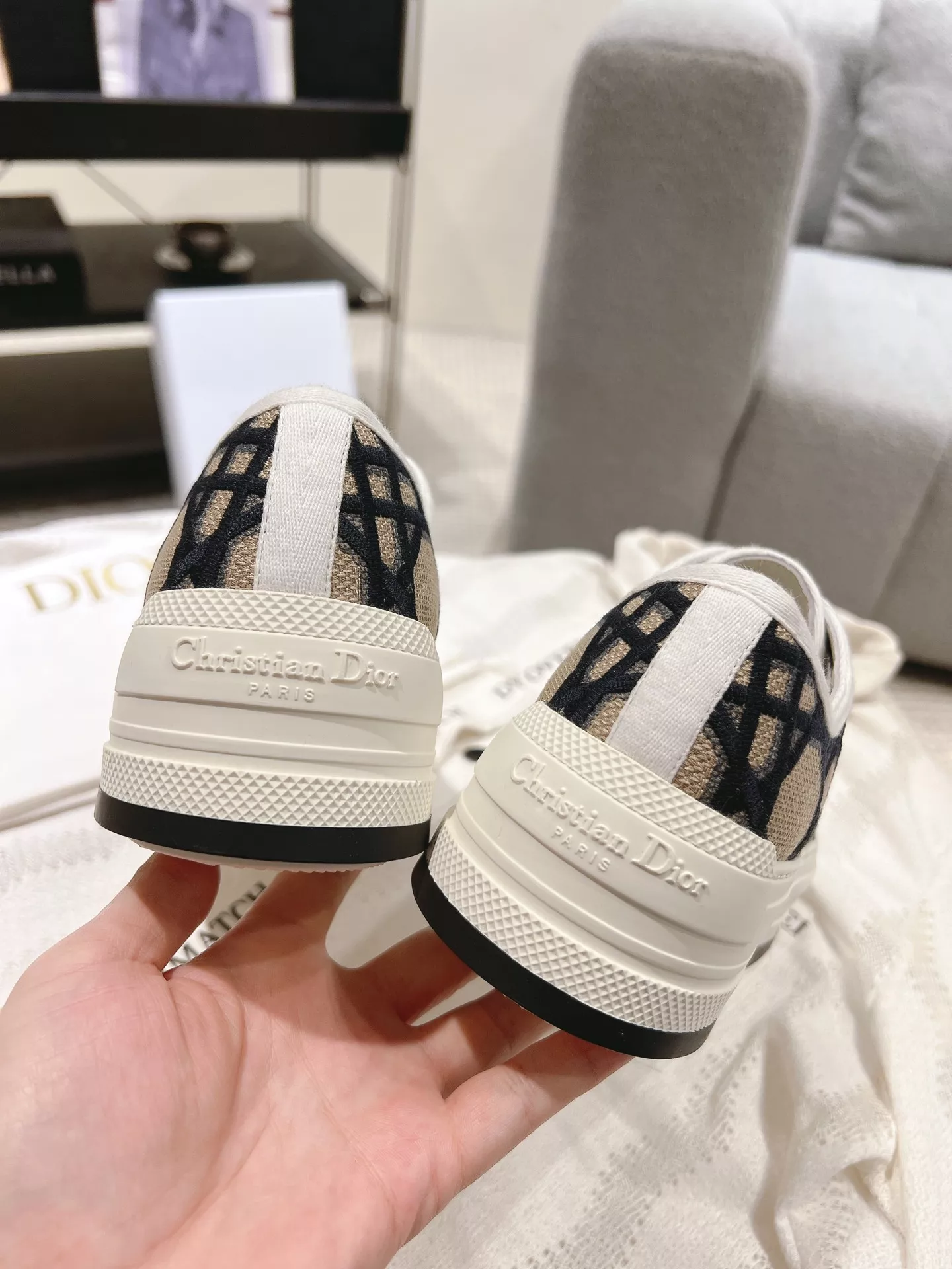 Efficient 7372 Christian Dior Casual Shoes For Women