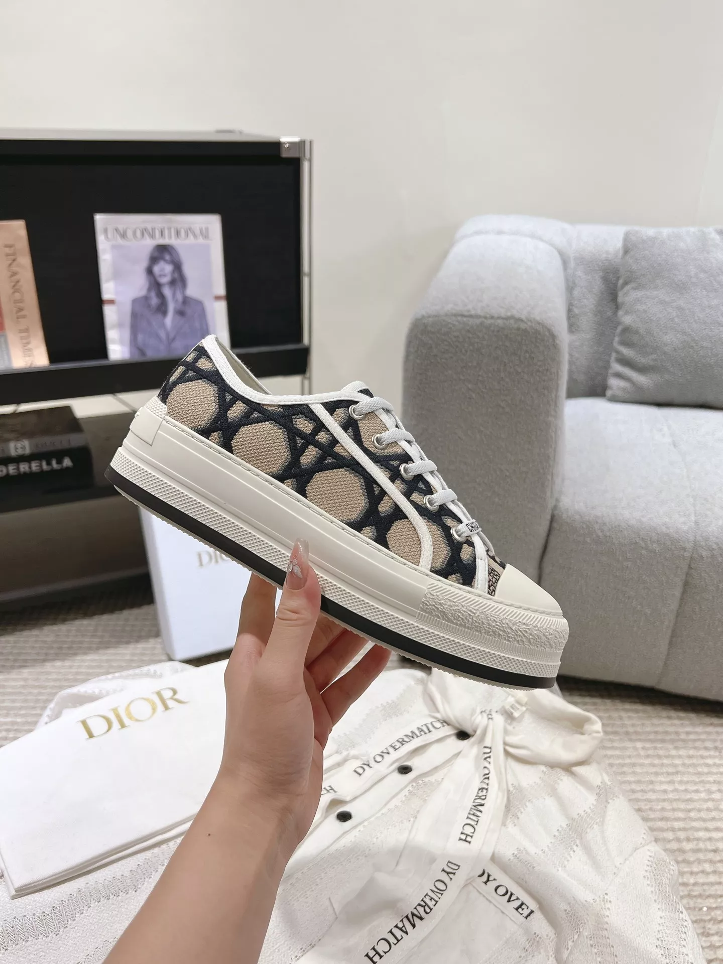 Efficient 7372 Christian Dior Casual Shoes For Women