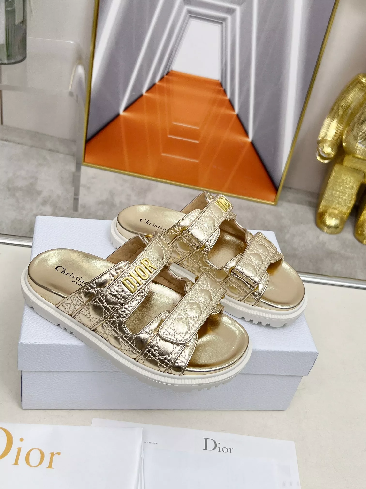 Efficient 7520 Christian Dior Slippers For Women