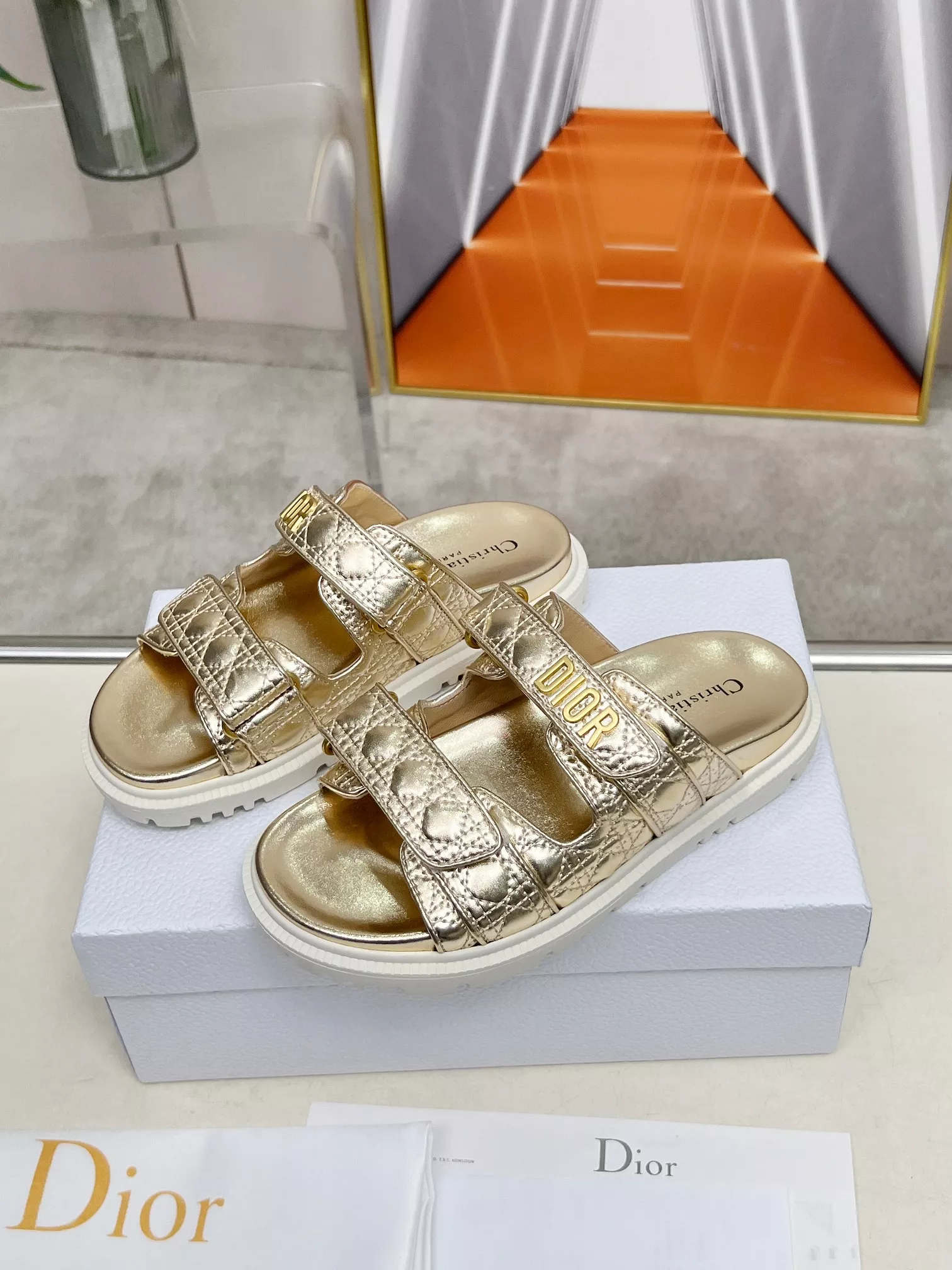 Efficient 7520 Christian Dior Slippers For Women