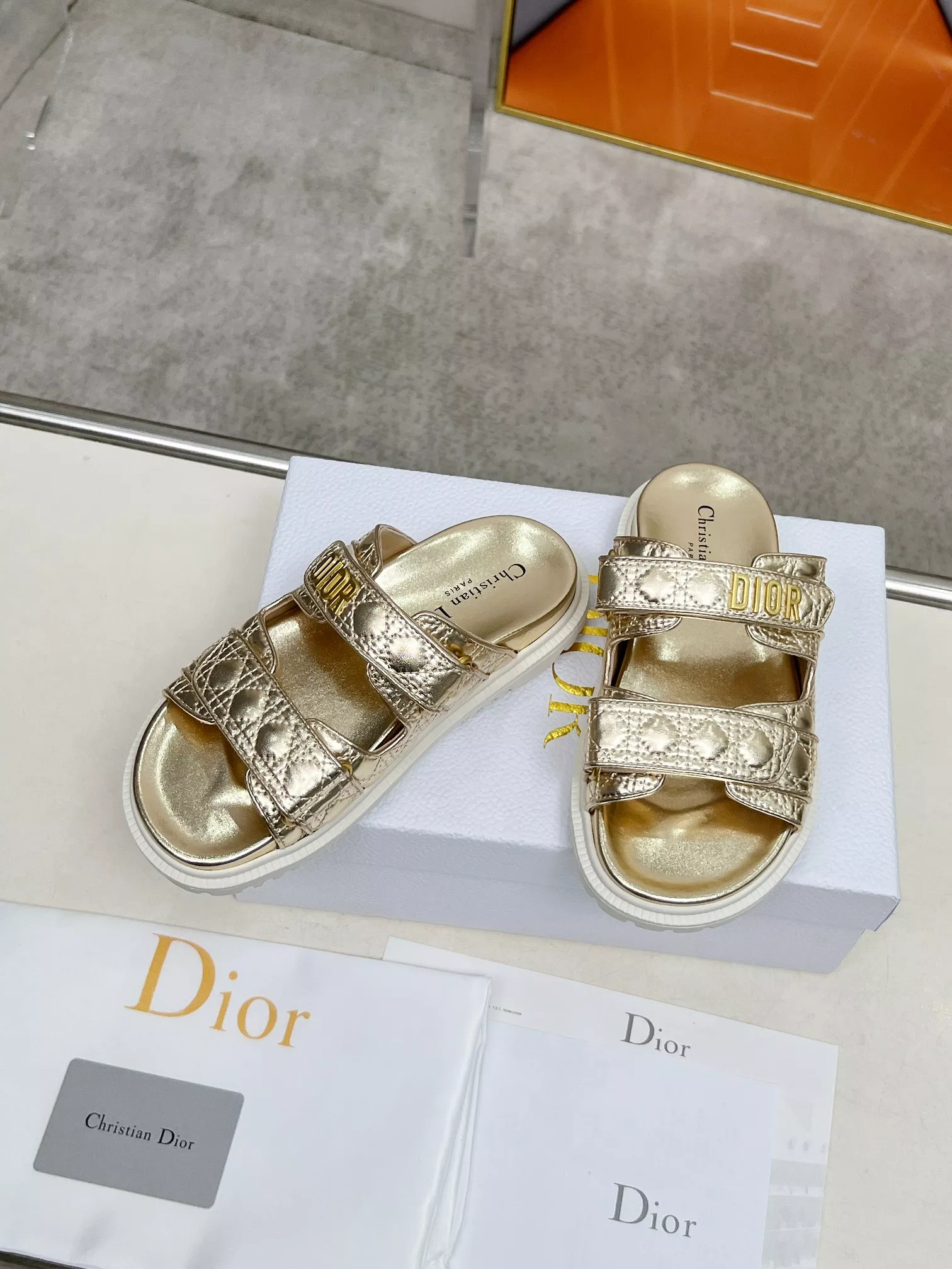Efficient 7520 Christian Dior Slippers For Women