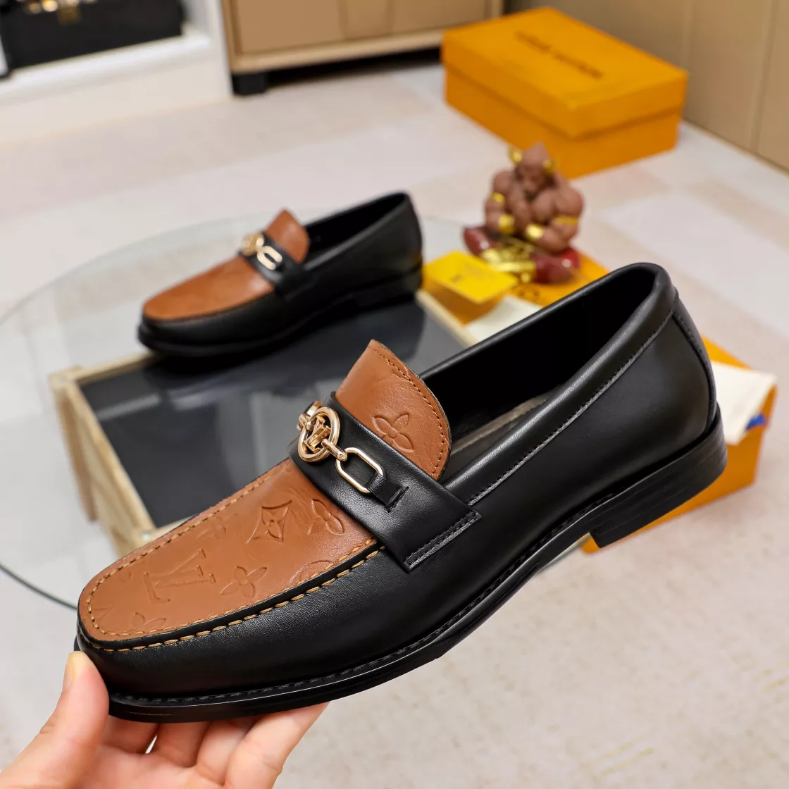 Efficient 7608 Louis Vuitton LV Oxfords Shoes For Men