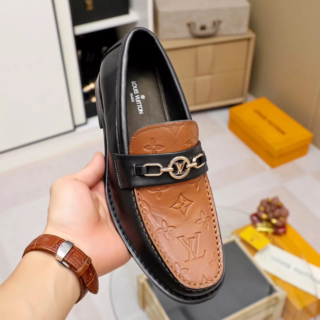 Efficient 7608 Louis Vuitton LV Oxfords Shoes For Men