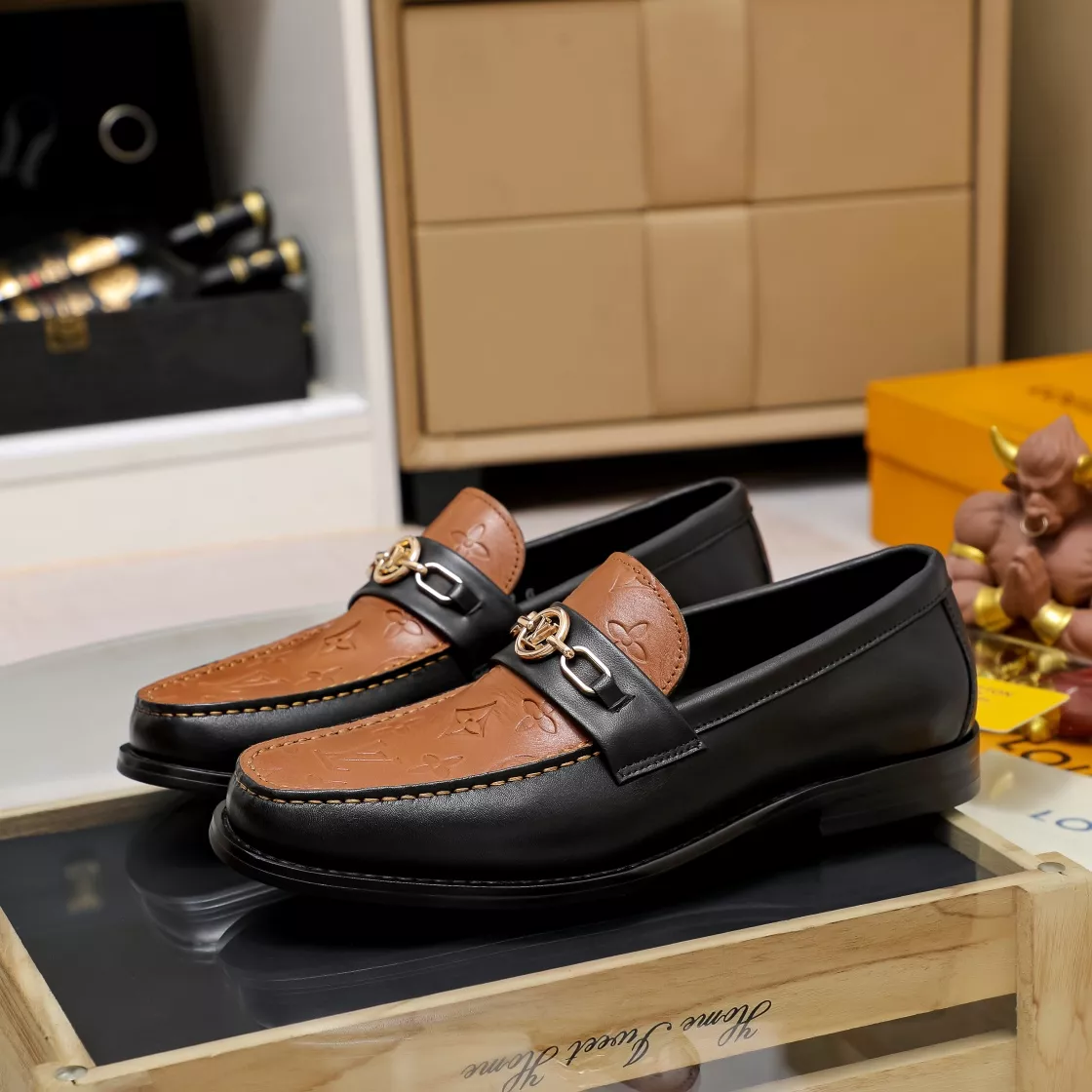 Efficient 7608 Louis Vuitton LV Oxfords Shoes For Men