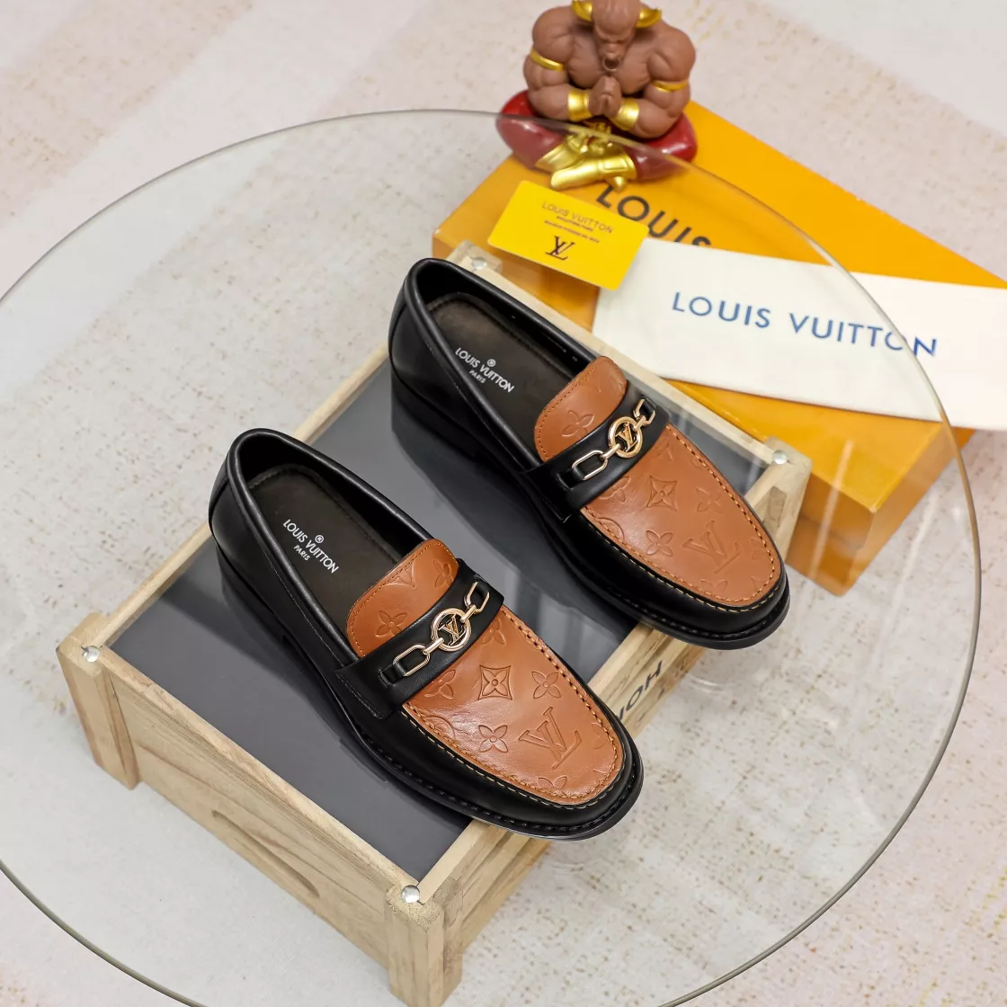 Efficient 7608 Louis Vuitton LV Oxfords Shoes For Men