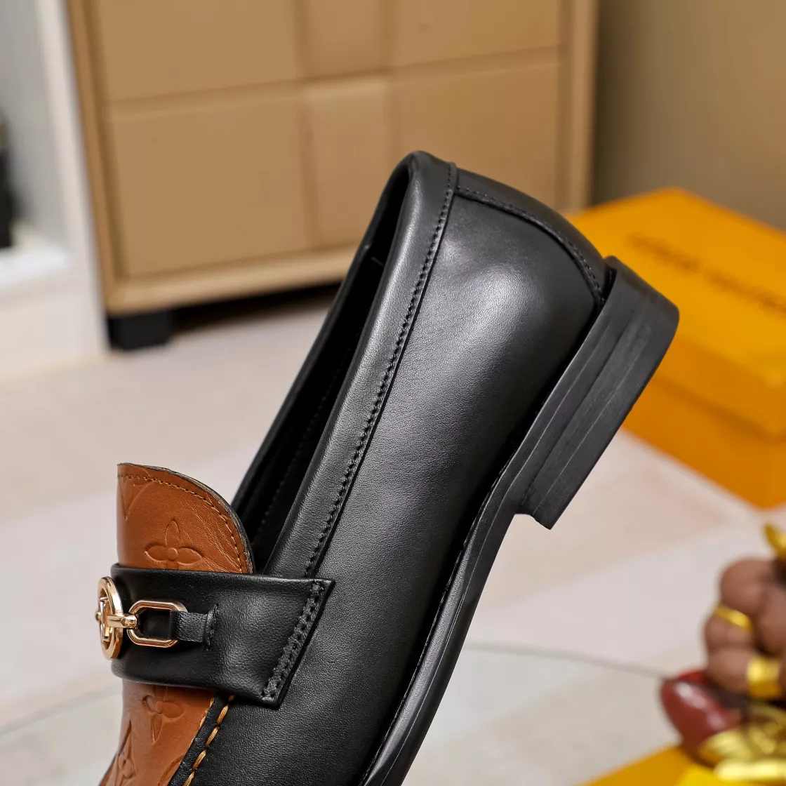 Efficient 7608 Louis Vuitton LV Oxfords Shoes For Men