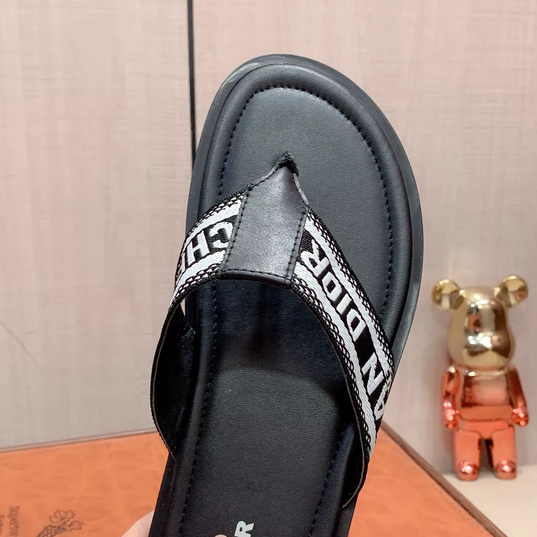 Efficient 7837 Christian Dior Slippers For Men