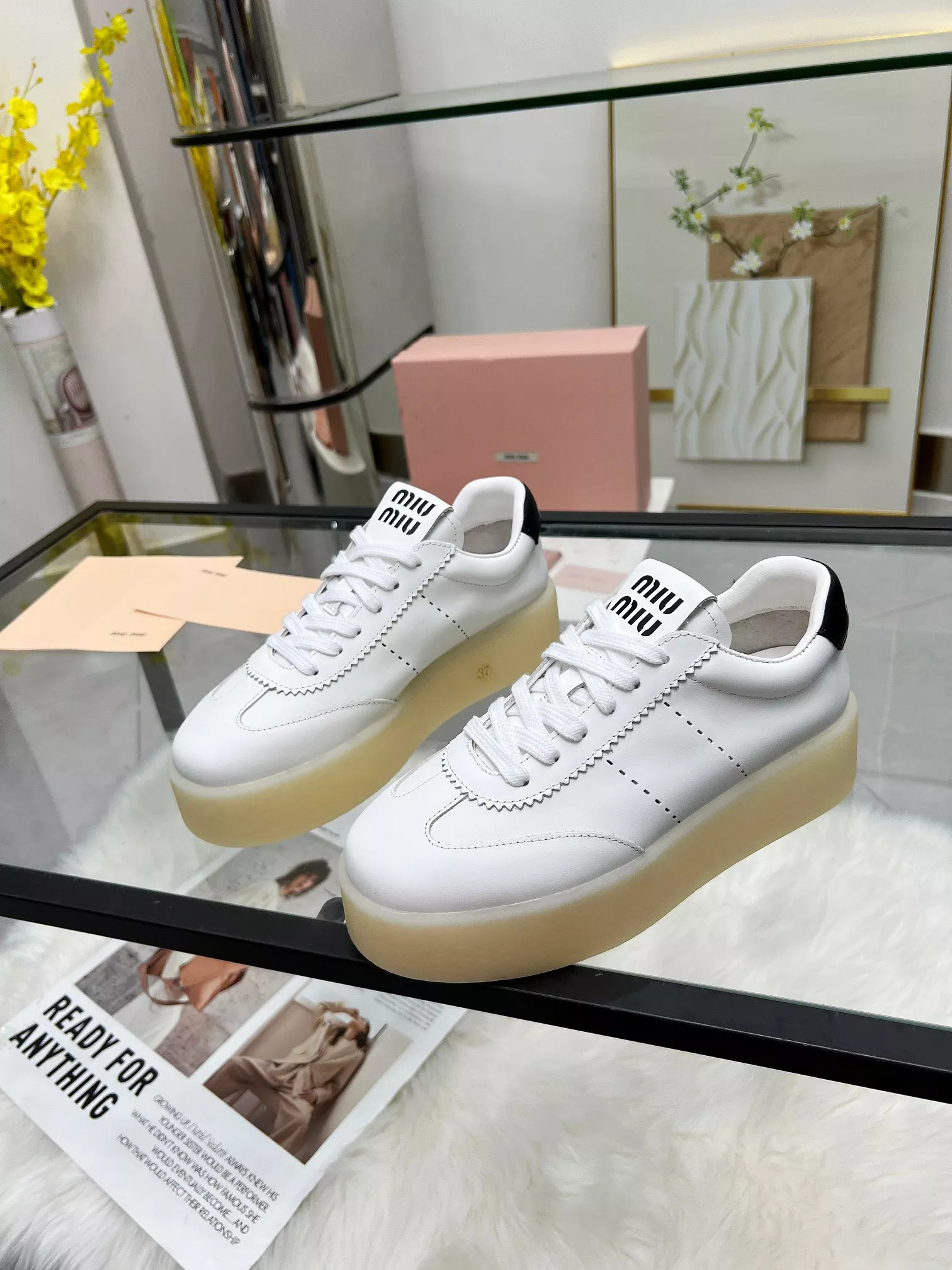 Efficient 7863 MIU MIU Casual Shoes For Women