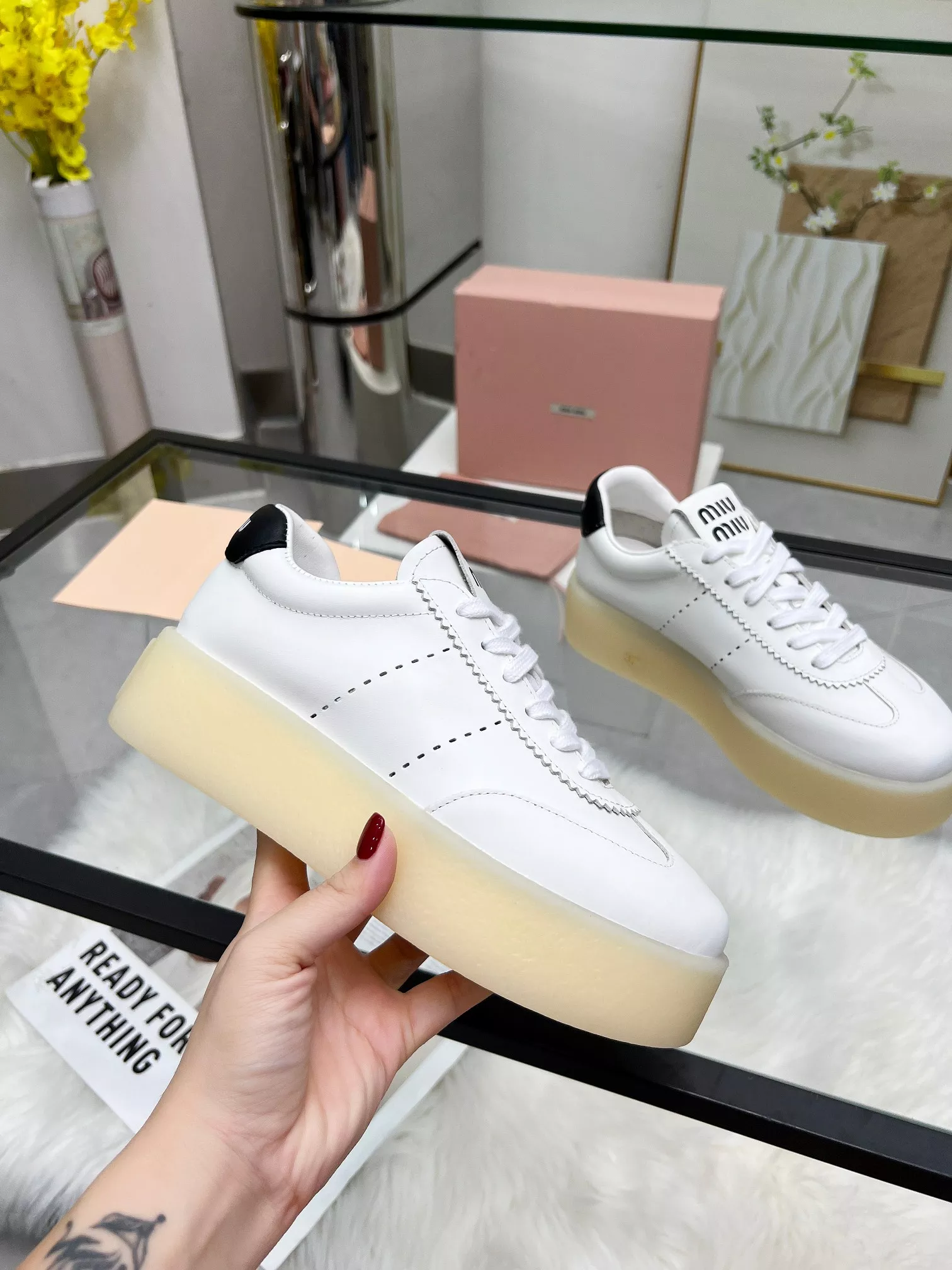 Efficient 7863 MIU MIU Casual Shoes For Women