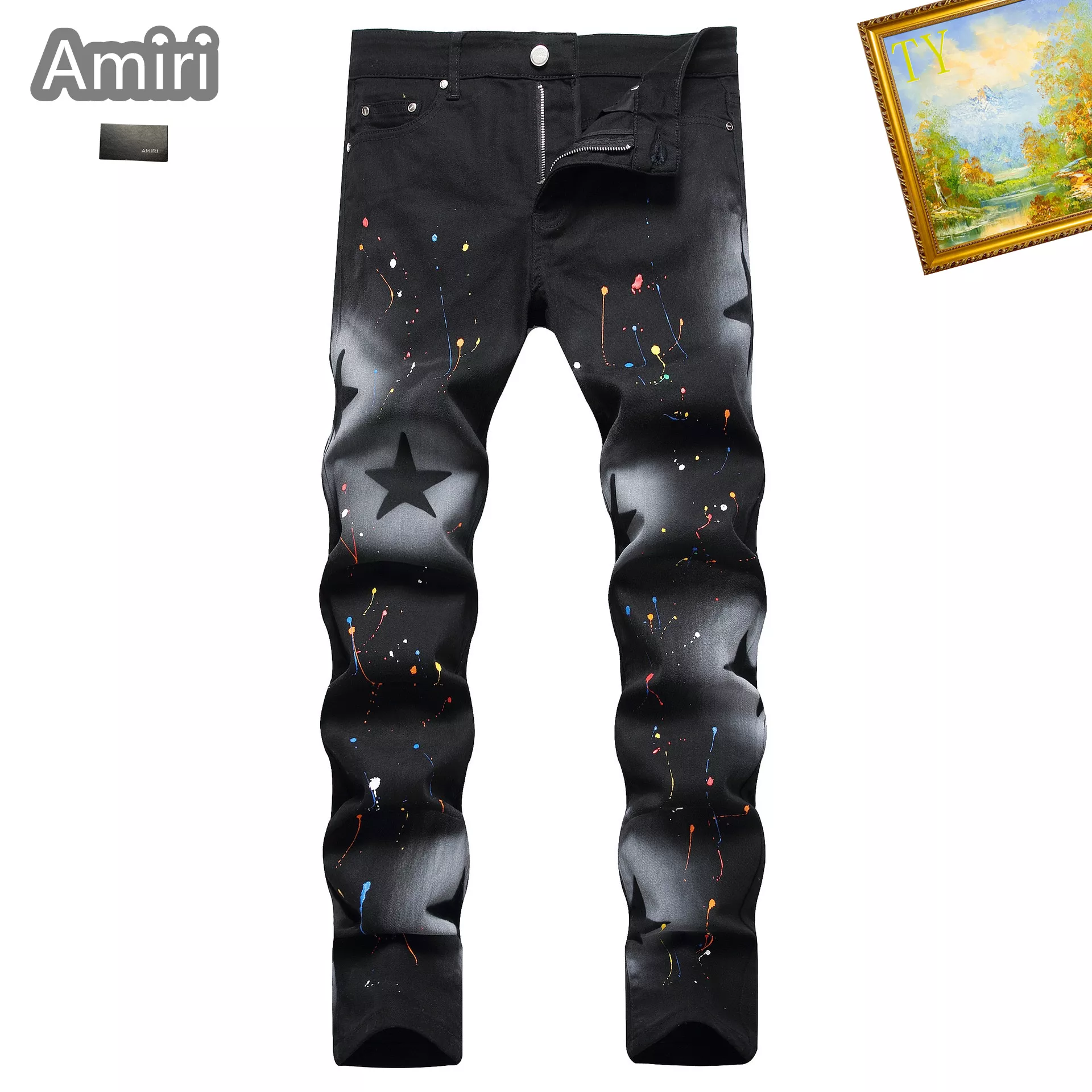 Efficient 7954 Amiri Jeans For Men