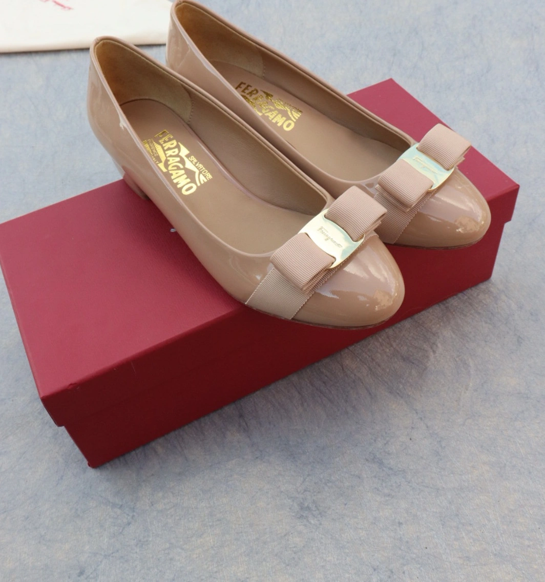 Efficient 8220 Salvatore Ferragamo Flat Shoes For Women