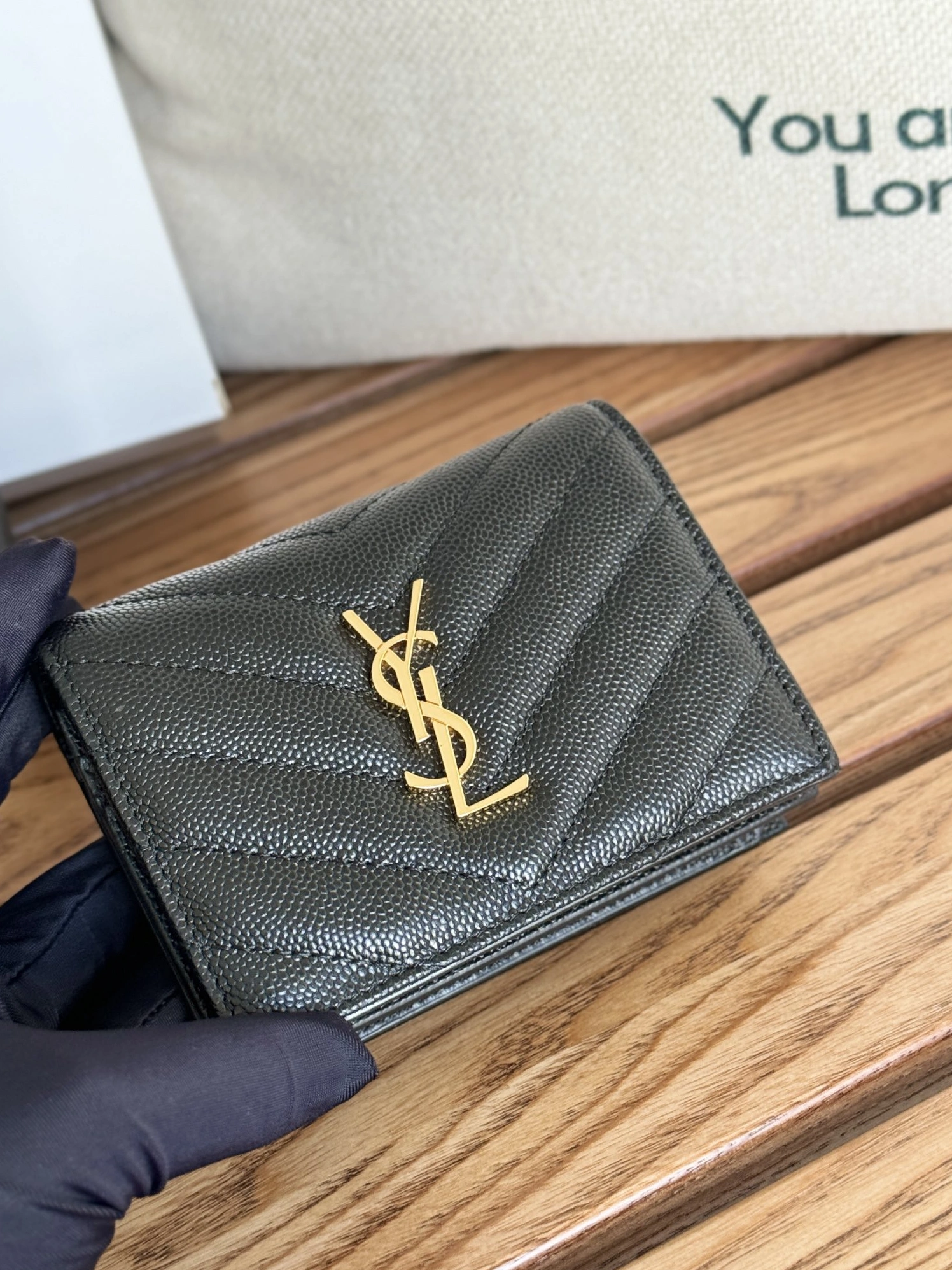 Efficient 8262 Yves Saint Laurent AAA Quality Wallets