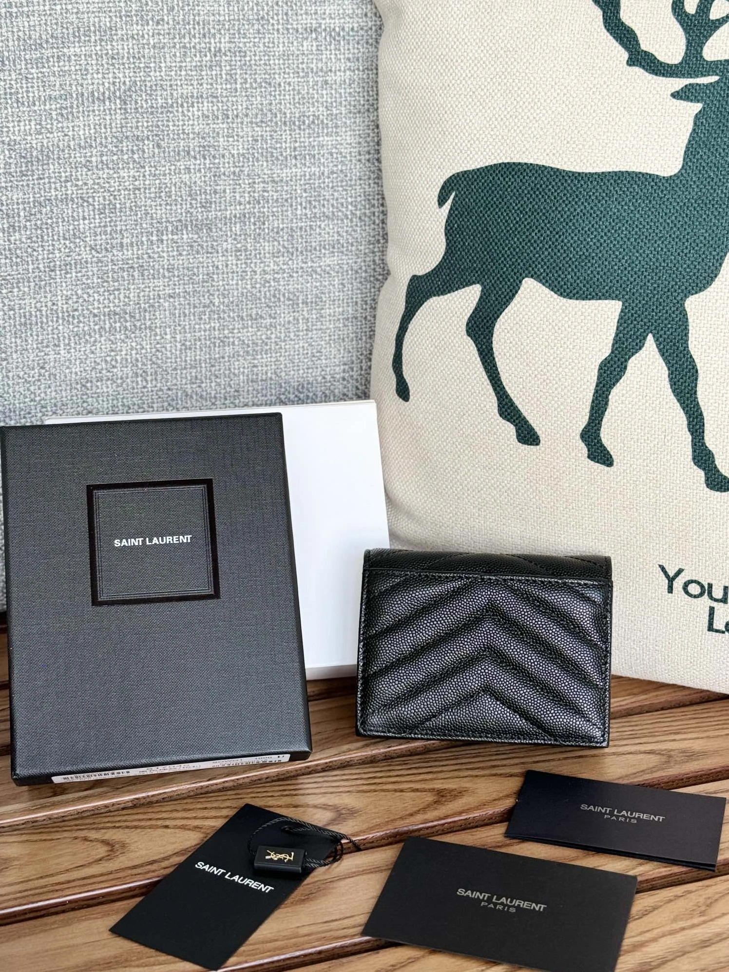 Efficient 8262 Yves Saint Laurent AAA Quality Wallets