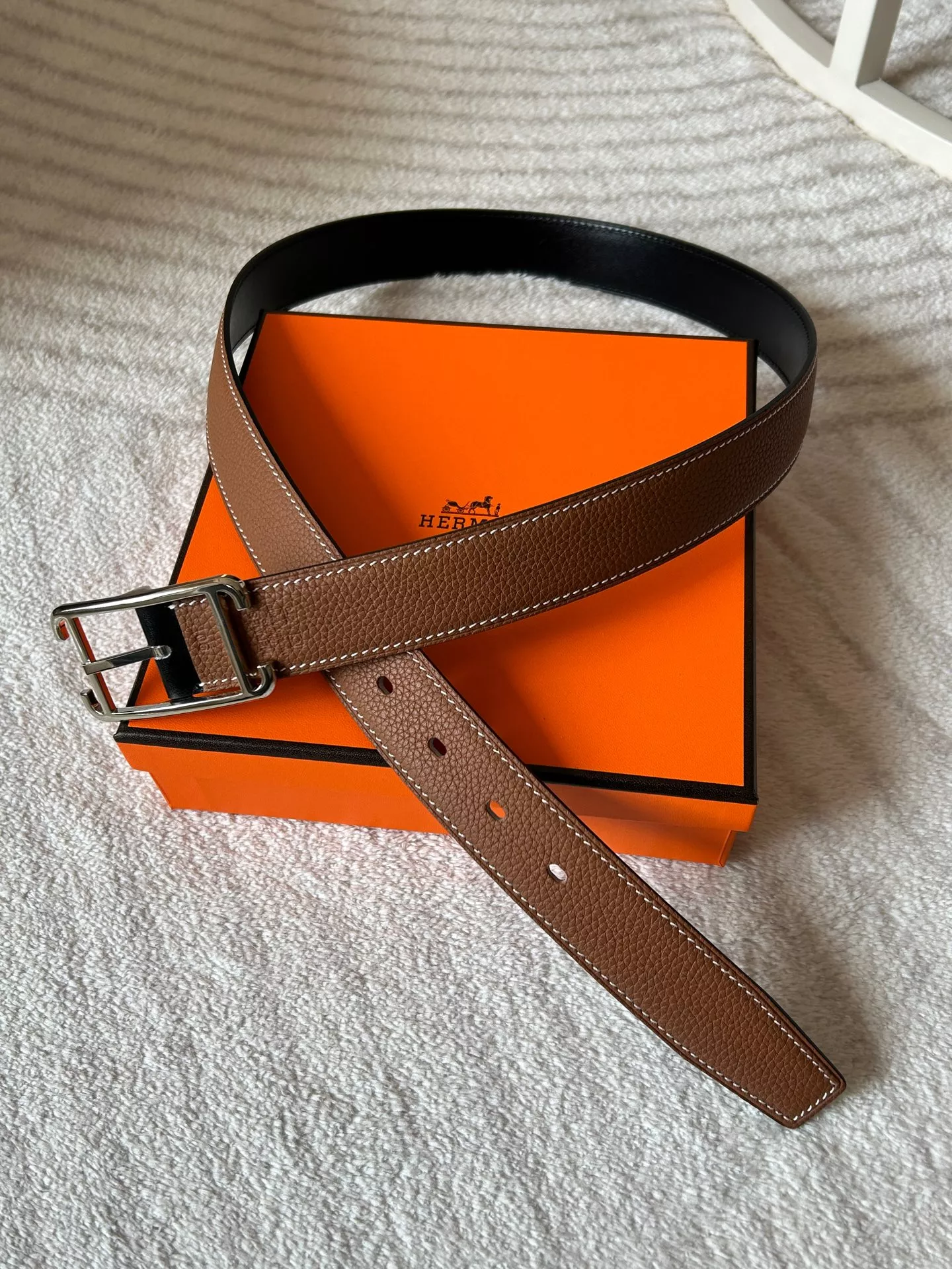 Efficient 8304 Hermes AAA Quality Belts In 3.2cm For Unisex