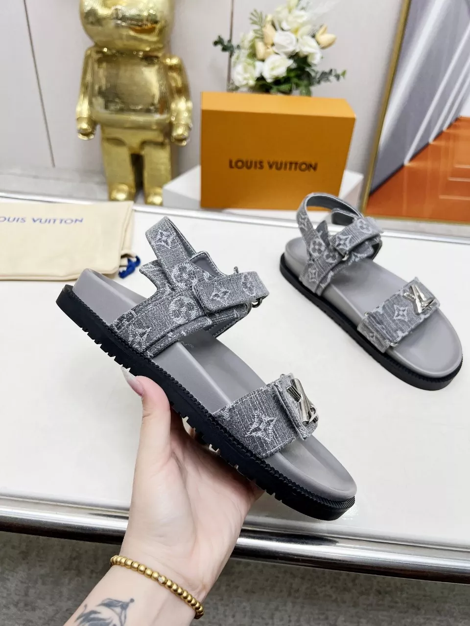 Efficient 8607 Louis Vuitton Sandal For Women