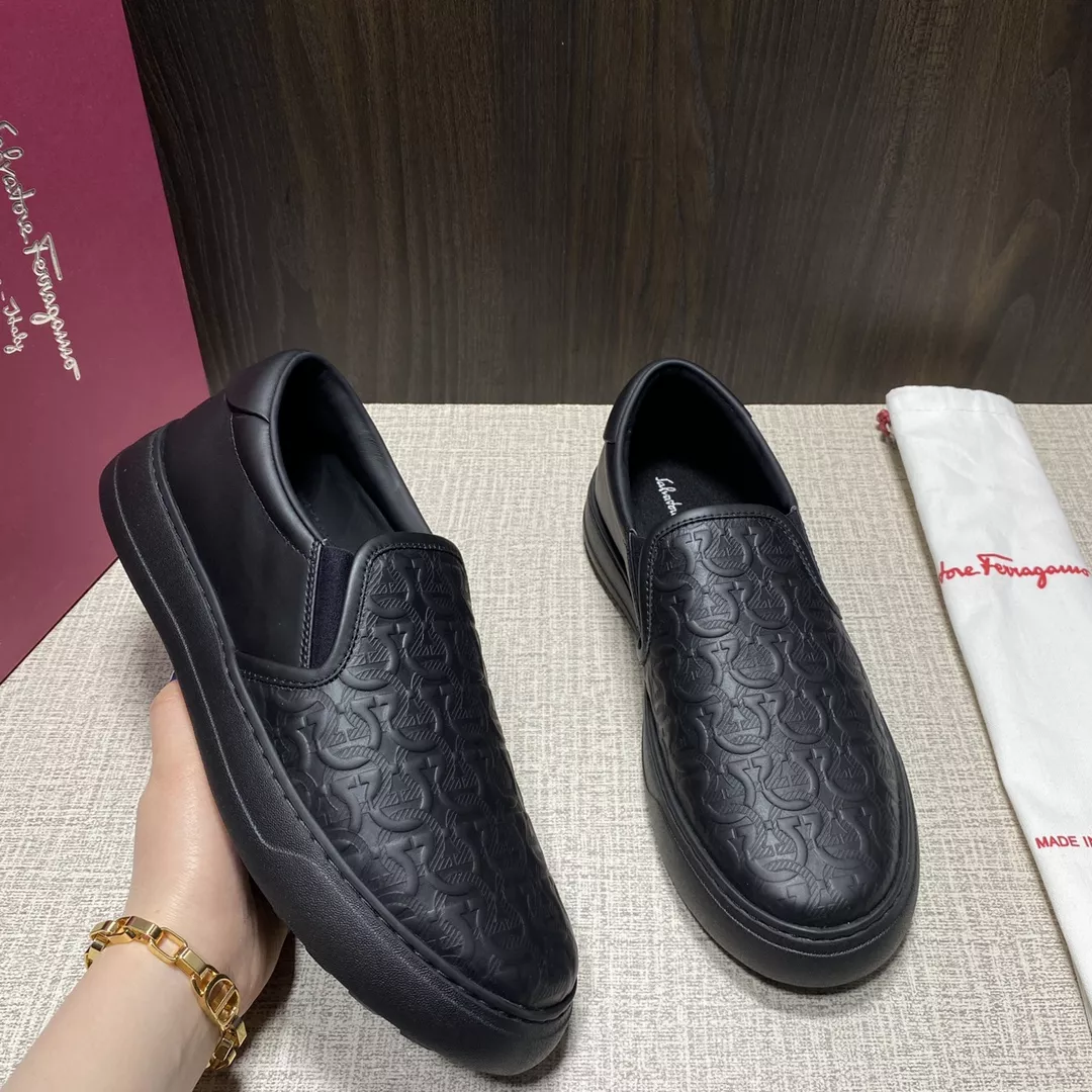 Efficient 8634 Salvatore Ferragamo Casual Shoes For Men