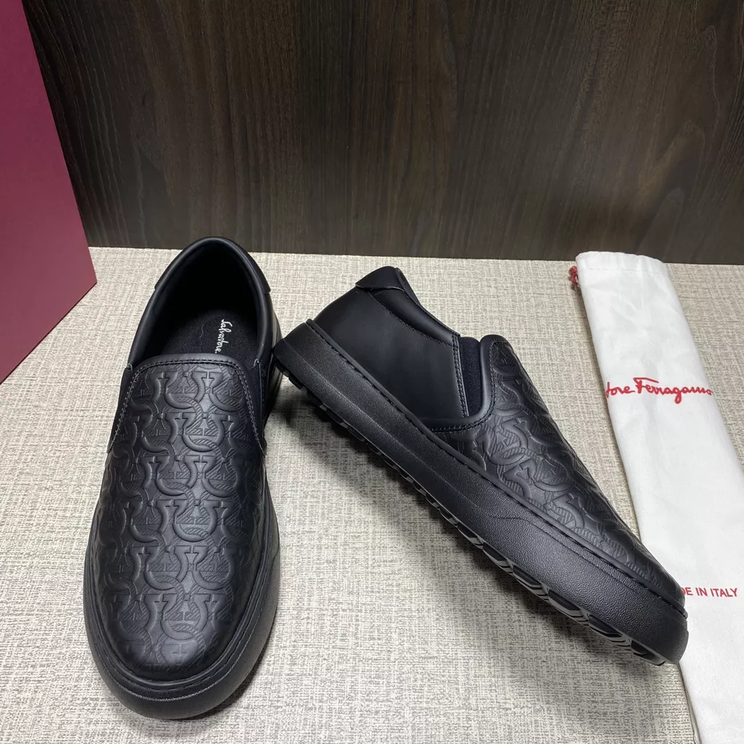 Efficient 8634 Salvatore Ferragamo Casual Shoes For Men