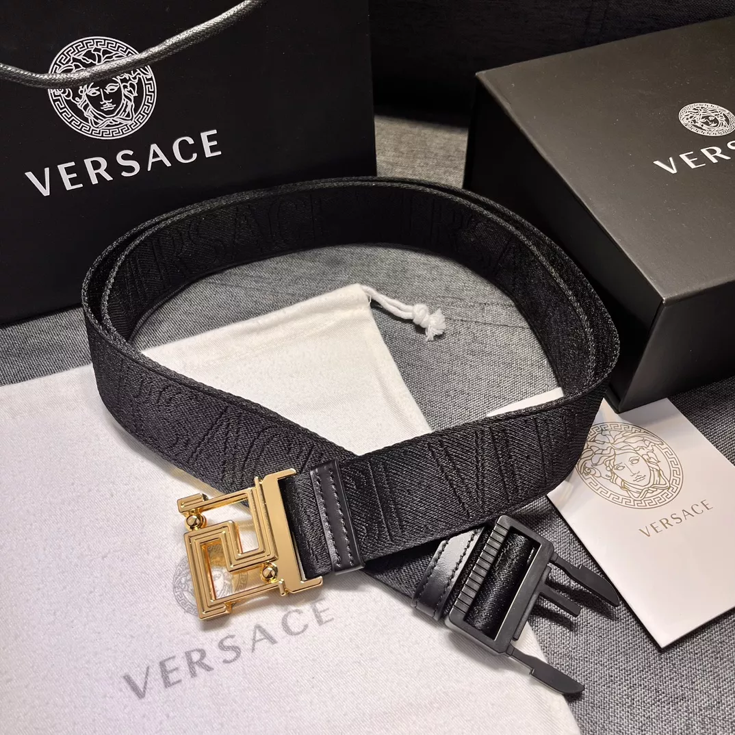 Efficient 8687 Versace AAA Quality Belts In 4.0cm For Unisex