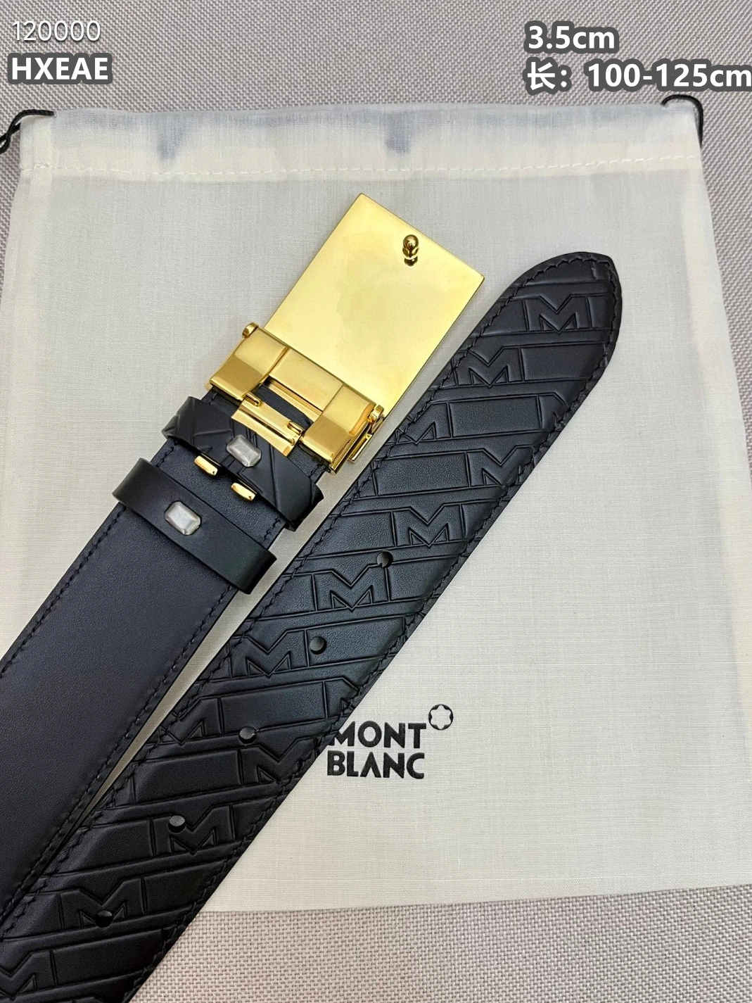 Efficient 8708 Montblanc AAA Quality Belts For Men