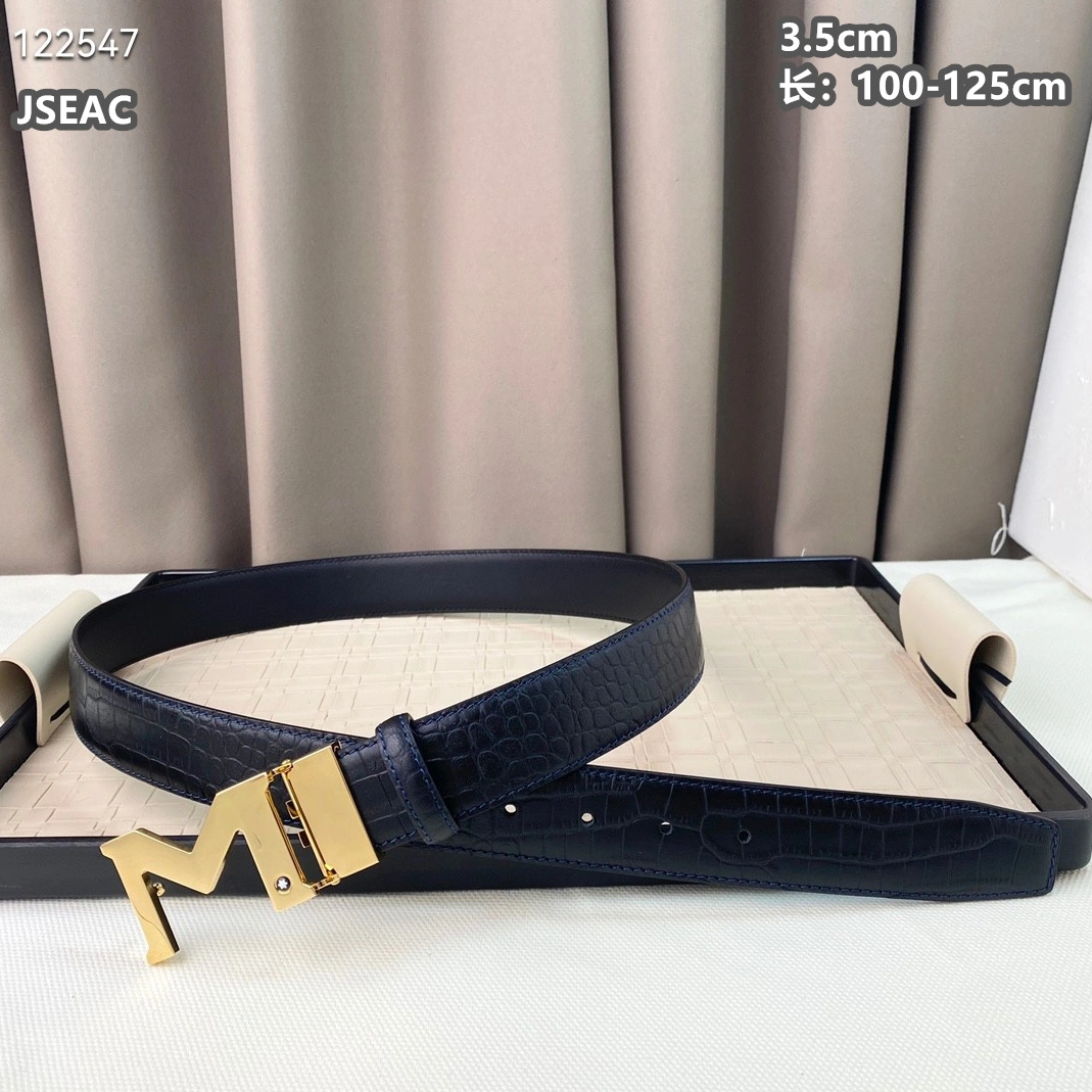 Efficient 8709 Montblanc AAA Quality Belts For Men