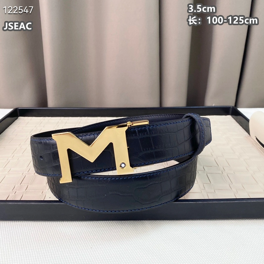 Efficient 8709 Montblanc AAA Quality Belts For Men
