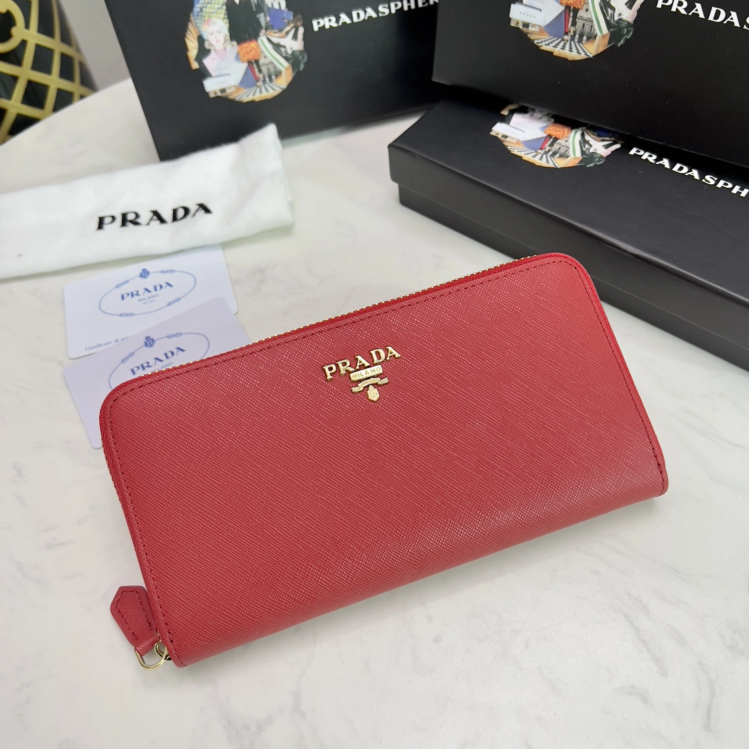 Efficient 8781 Prada Wallets