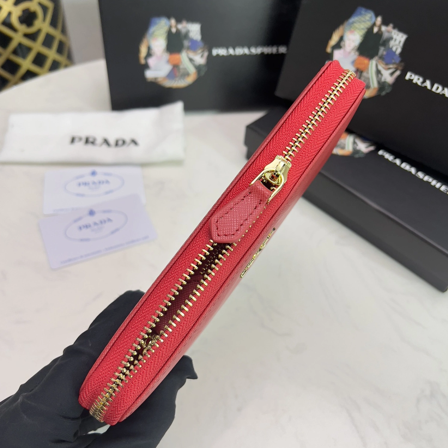 Efficient 8781 Prada Wallets