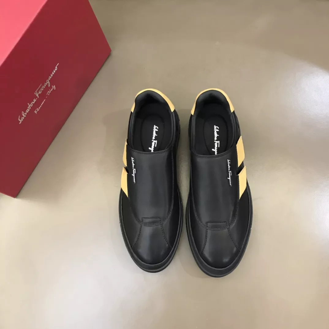 Efficient 8791 Salvatore Ferragamo Casual Shoes For Men