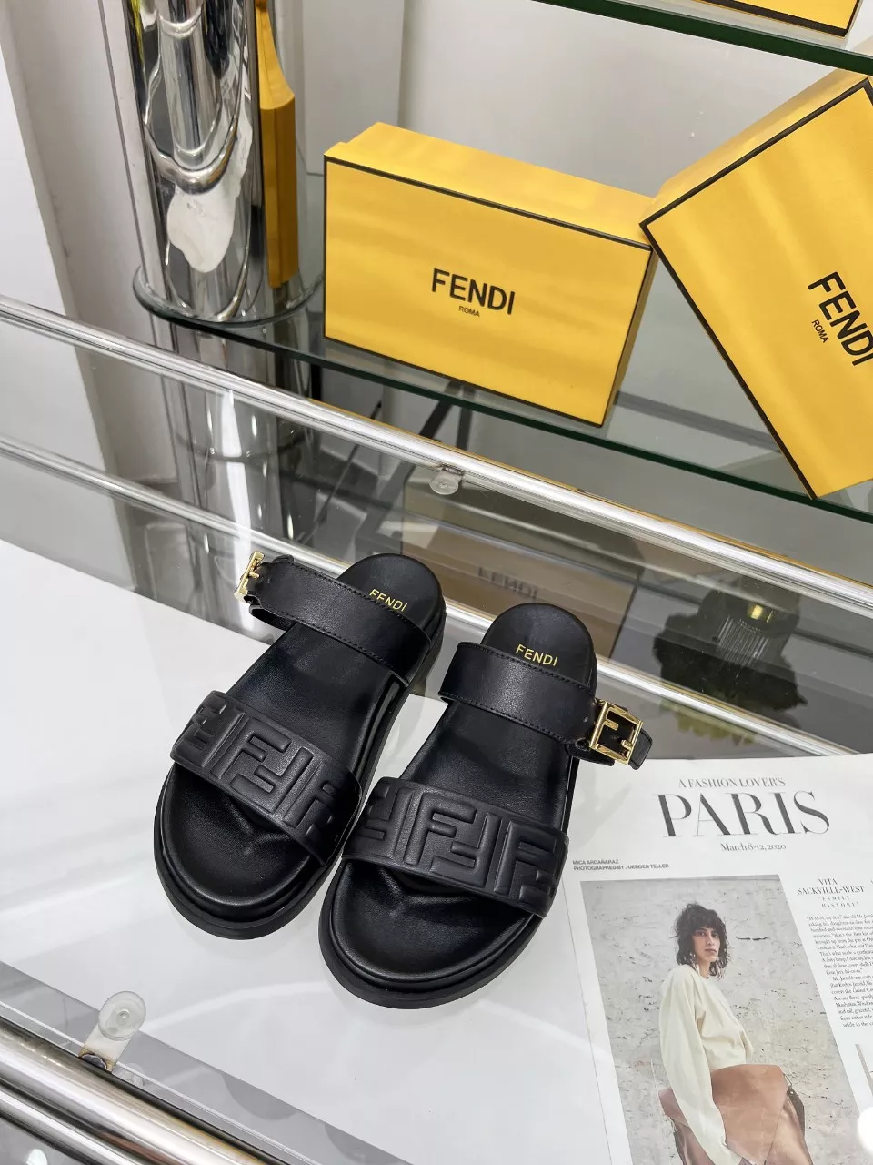 Efficient 882 Fendi Slippers For Women