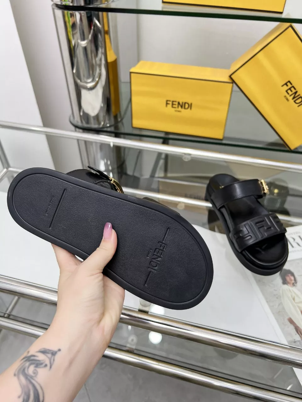 Efficient 882 Fendi Slippers For Women