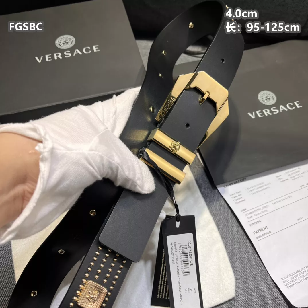 Efficient 8917 Versace AAA Quality Belts For Unisex