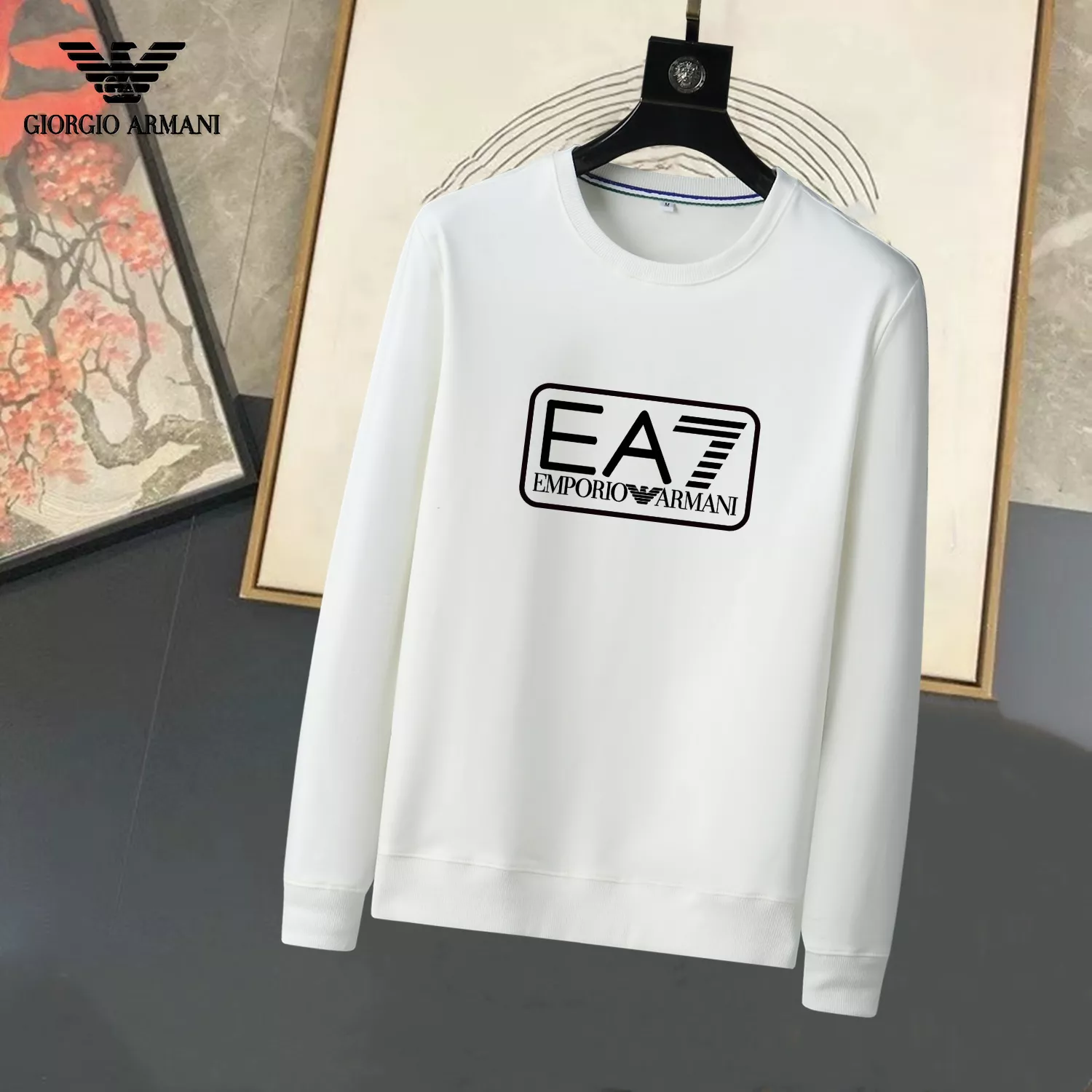 Efficient 8977 Armani Hoodies Long Sleeved For Men