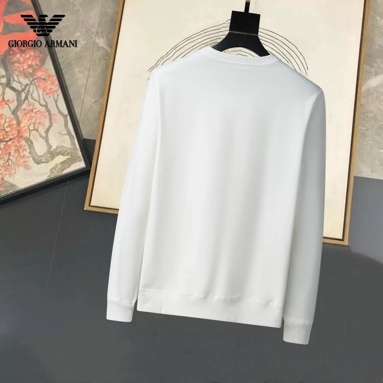 Efficient 8977 Armani Hoodies Long Sleeved For Men