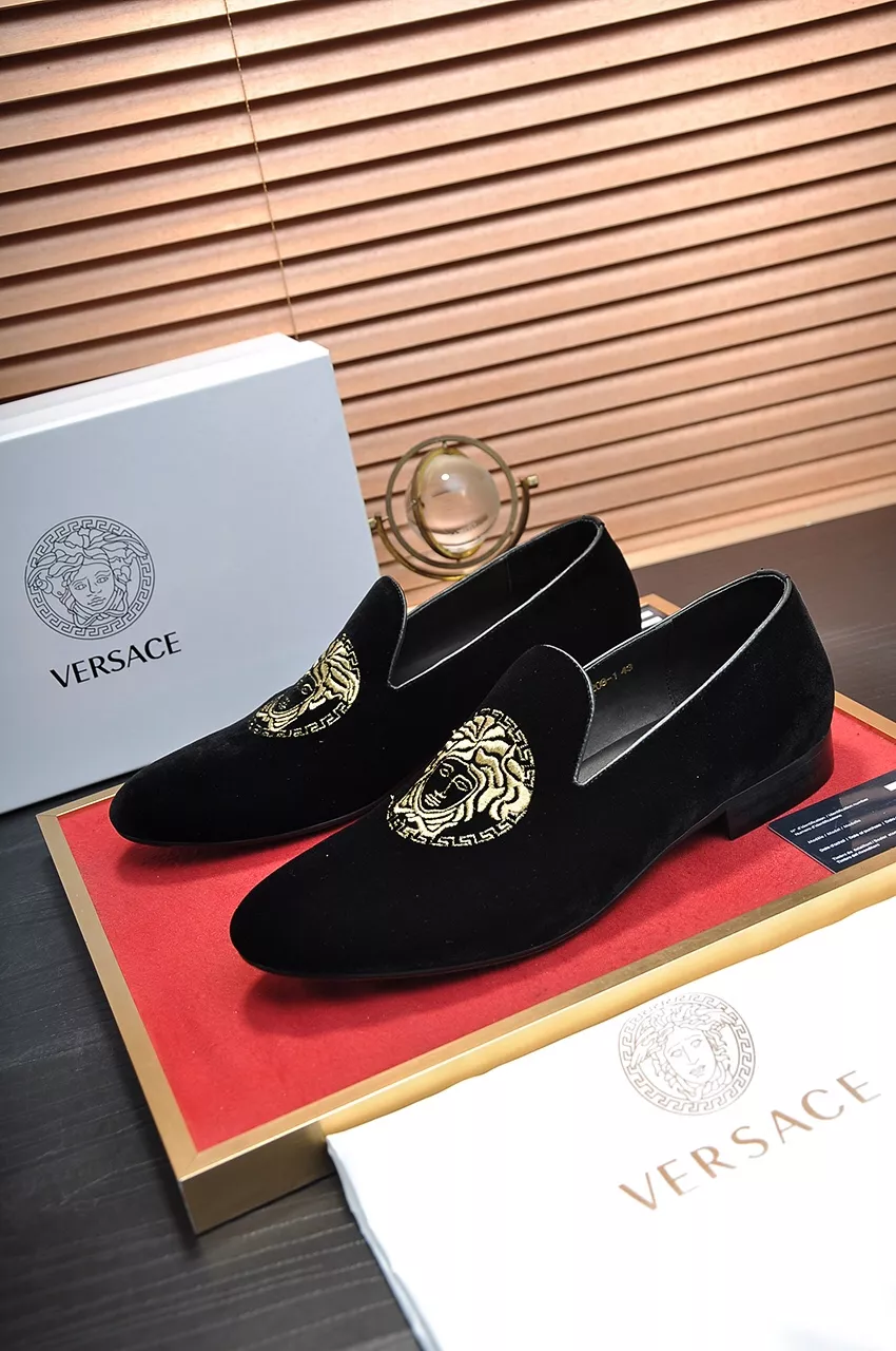 Efficient 902 Versace Leather Shoes For Men