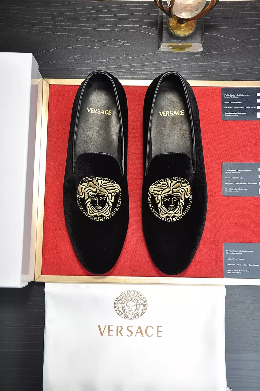 Efficient 902 Versace Leather Shoes For Men