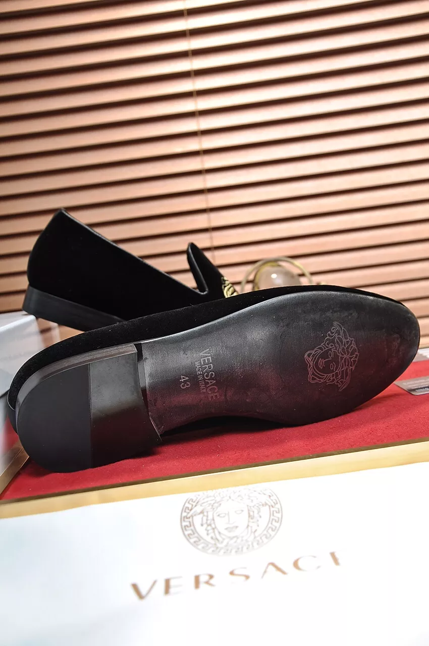 Efficient 902 Versace Leather Shoes For Men