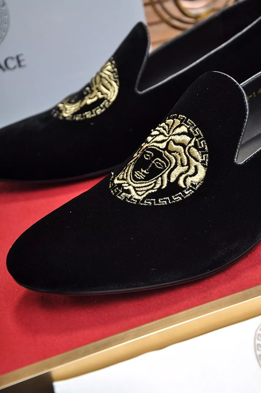 Efficient 902 Versace Leather Shoes For Men