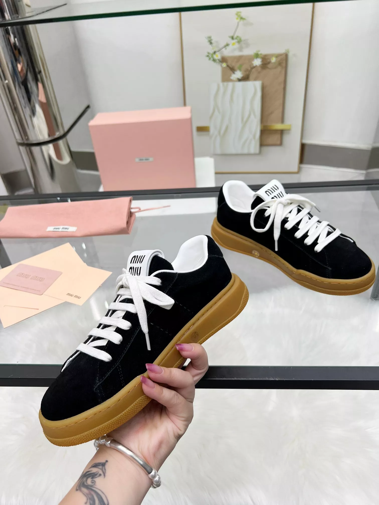 Efficient 9164 MIU MIU Casual Shoes For Women