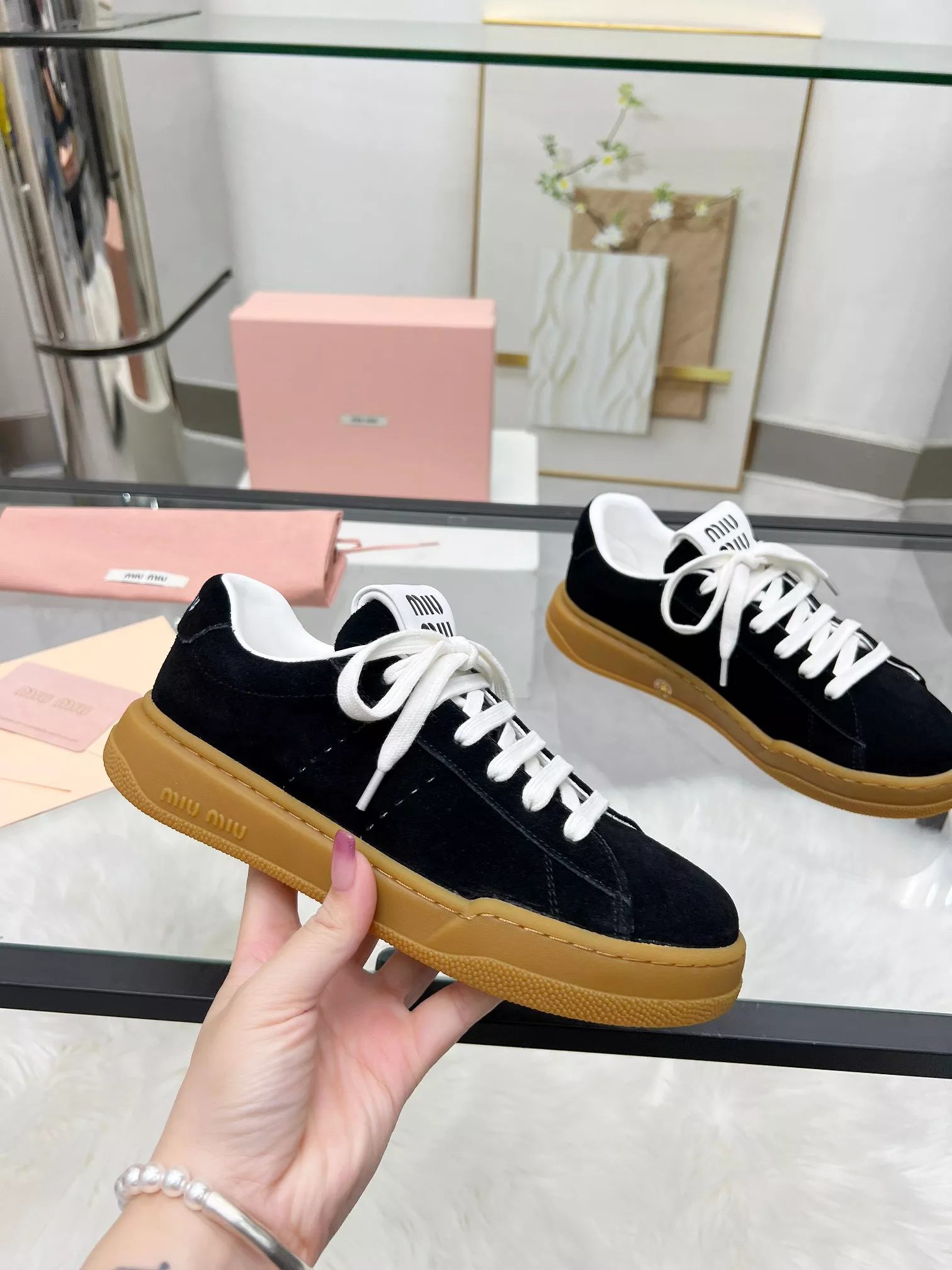 Efficient 9164 MIU MIU Casual Shoes For Women