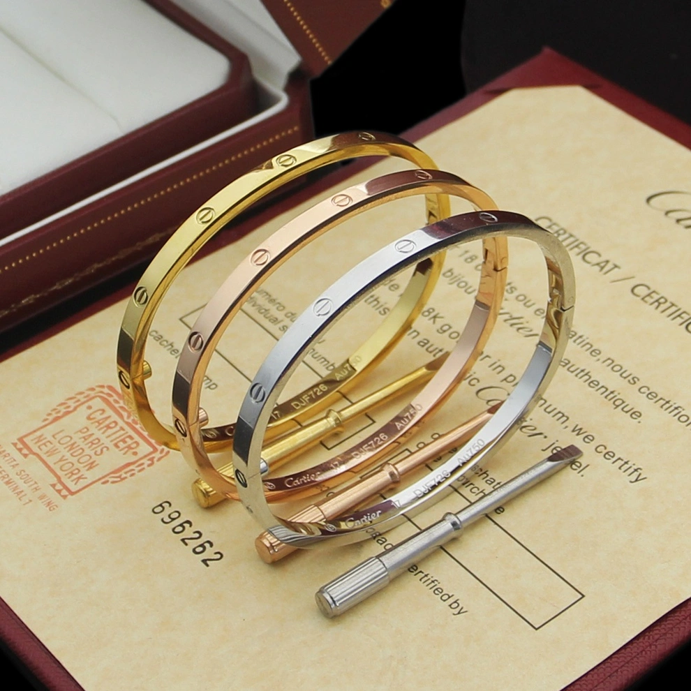 Elegant 1324 Cartier Bracelets For Couples For Unisex