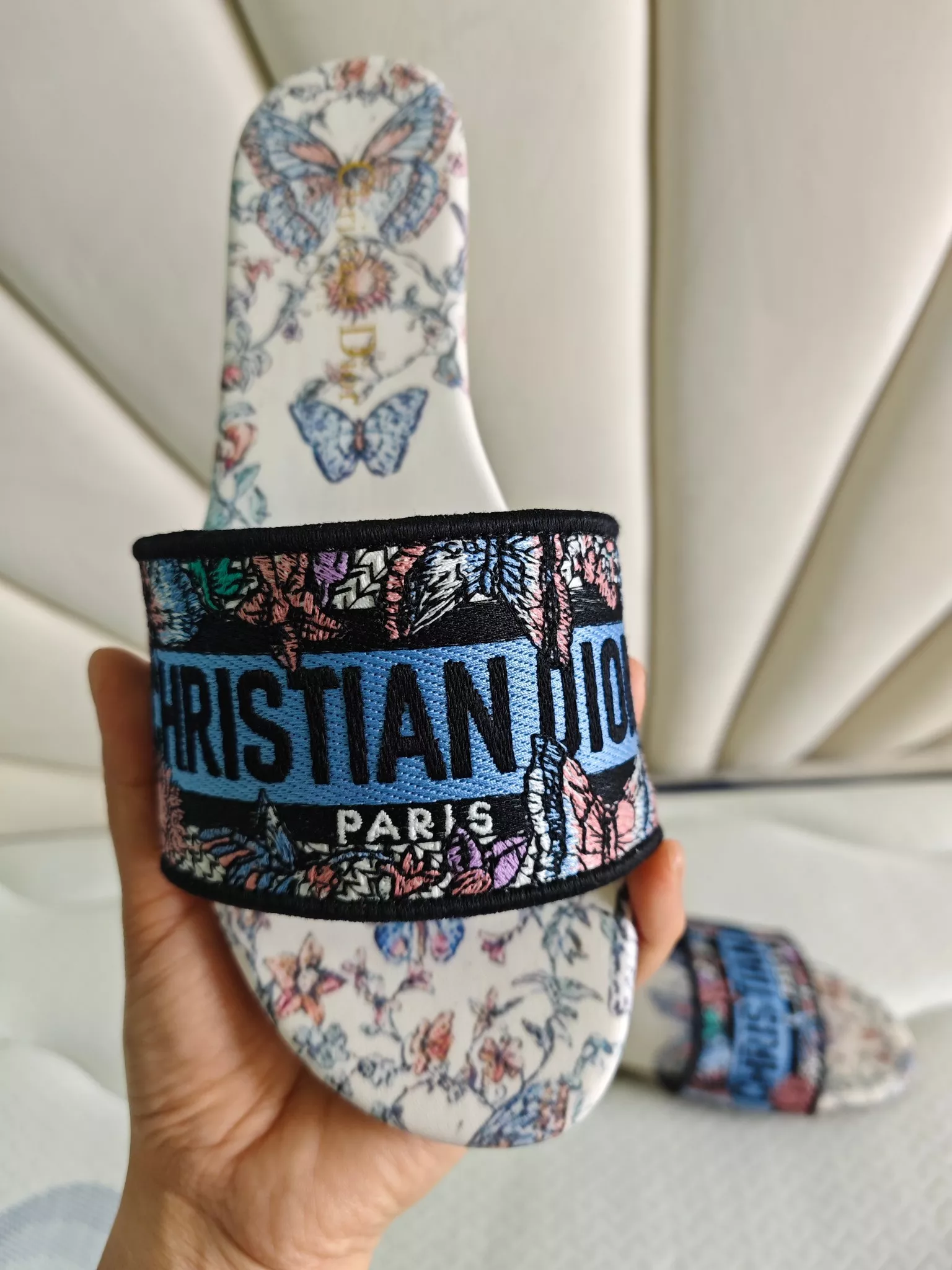 Elegant 1379 Christian Dior Slippers For Women
