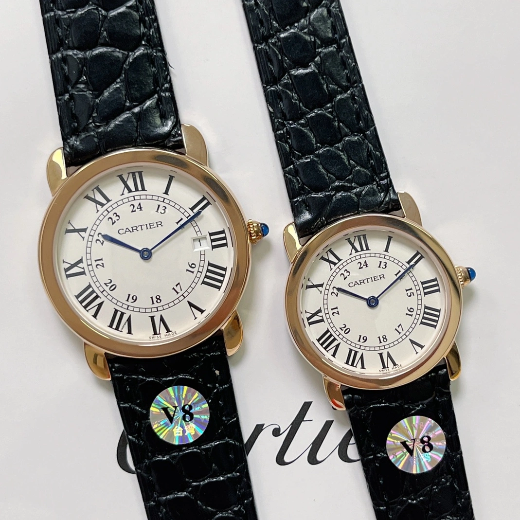 Elegant 1404 Cartier AAA Quality Watches For Unisex
