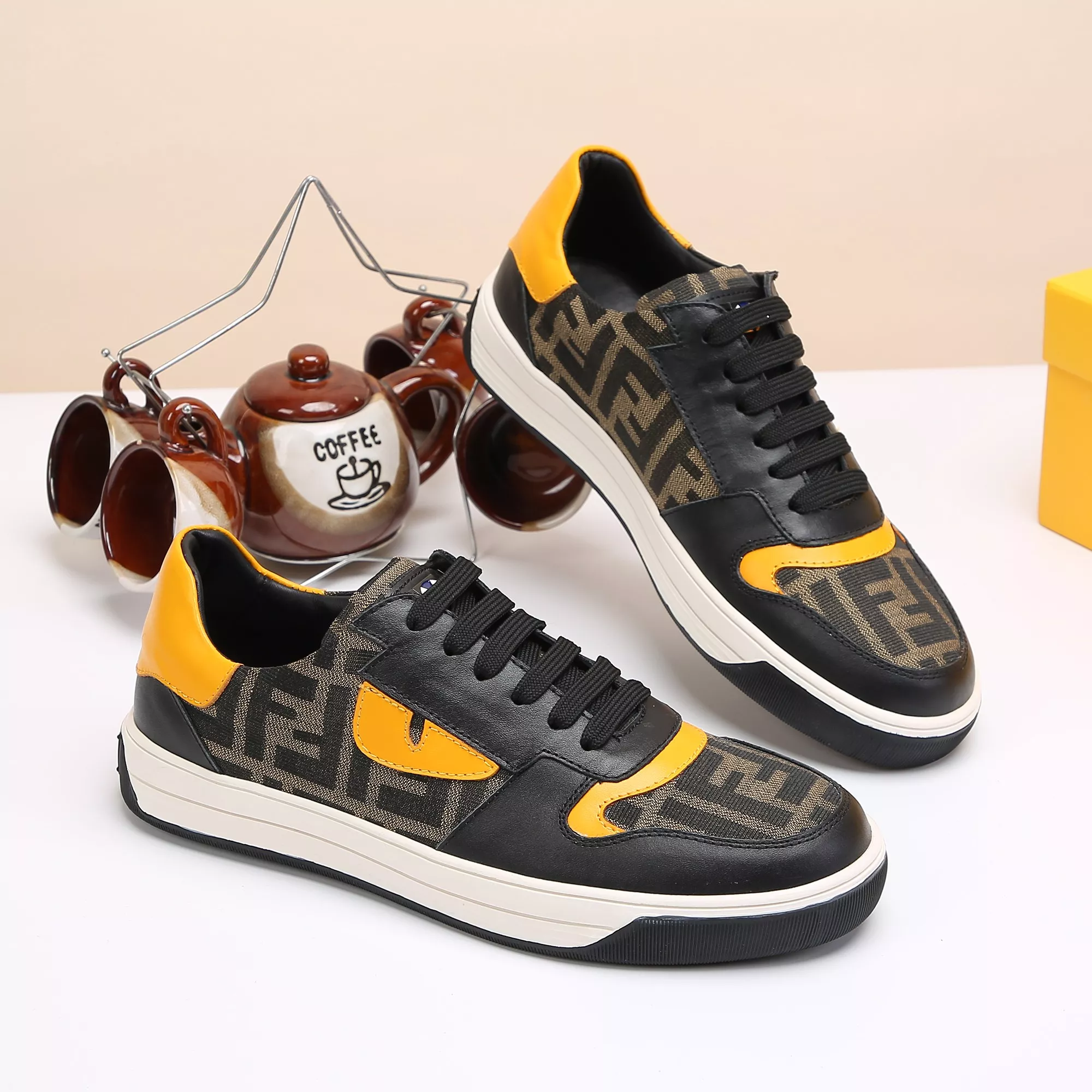 Elegant 1543 Fendi Casual Shoes For Men