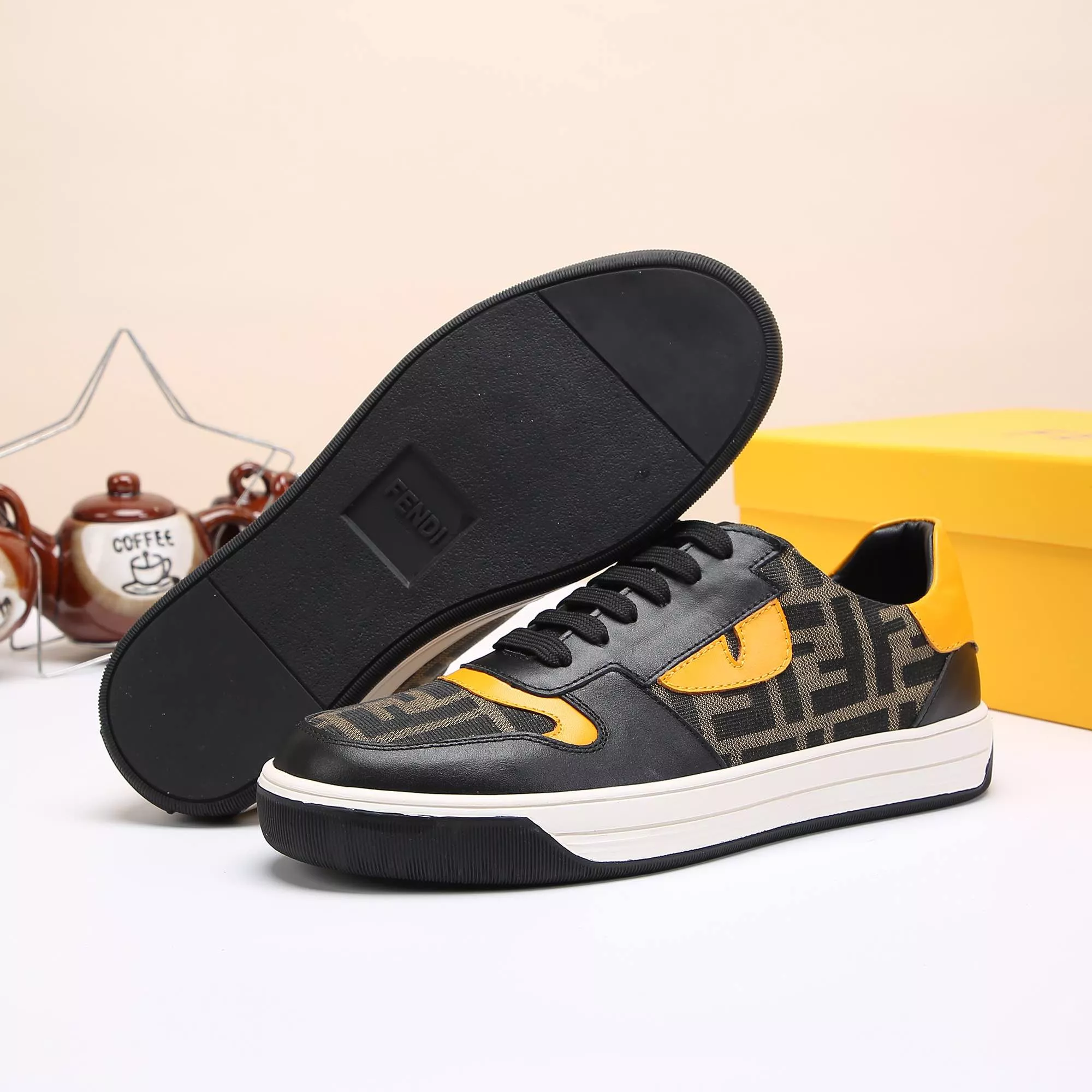 Elegant 1543 Fendi Casual Shoes For Men