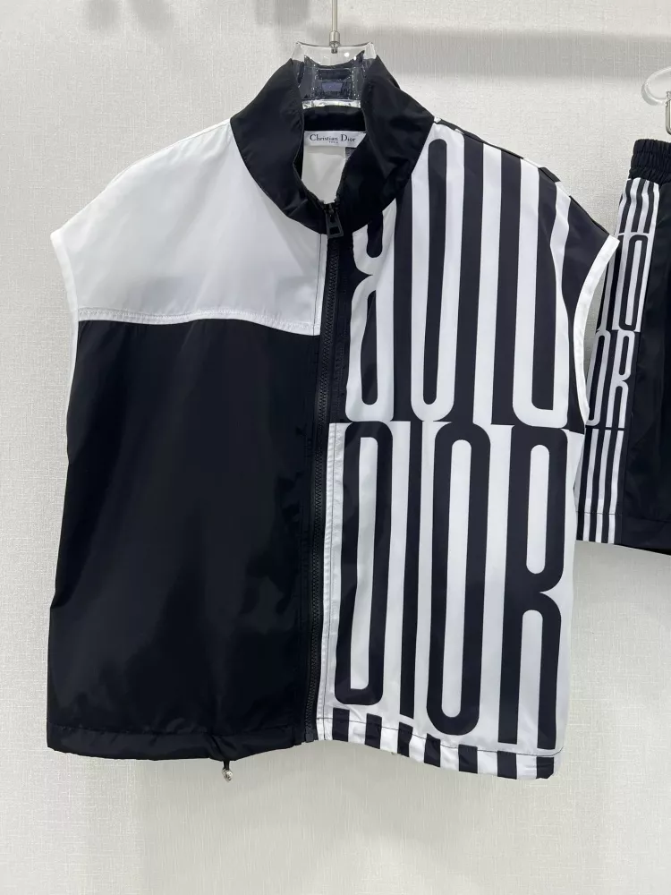 Elegant 1995 Christian Dior Tracksuits Sleeveless For Women