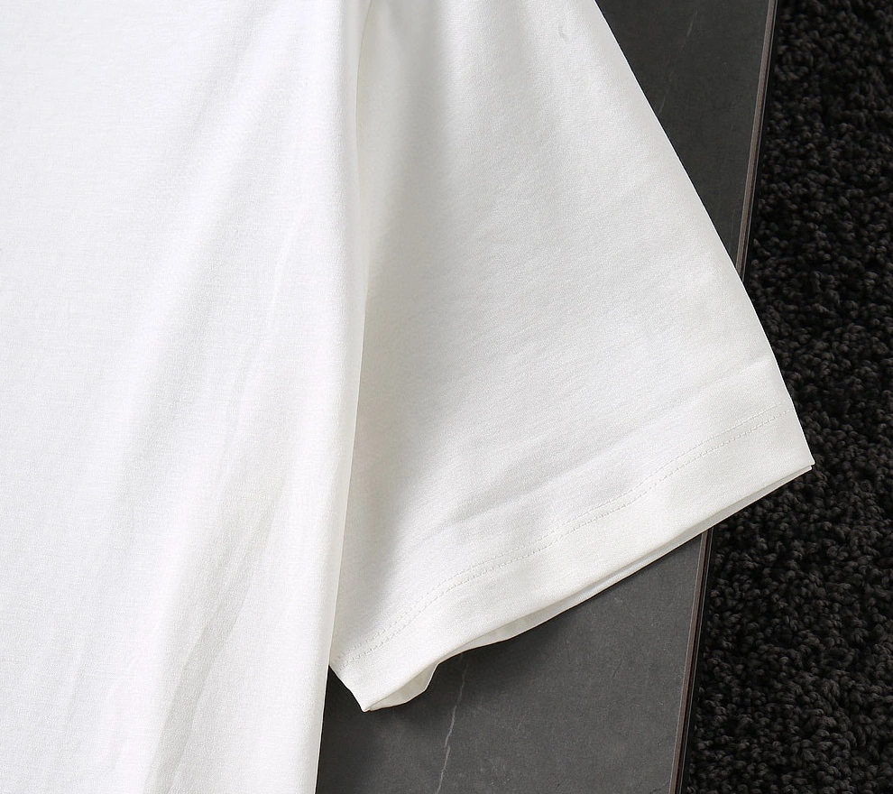 Elegant 2023 Prada T-Shirts Short Sleeved For Unisex