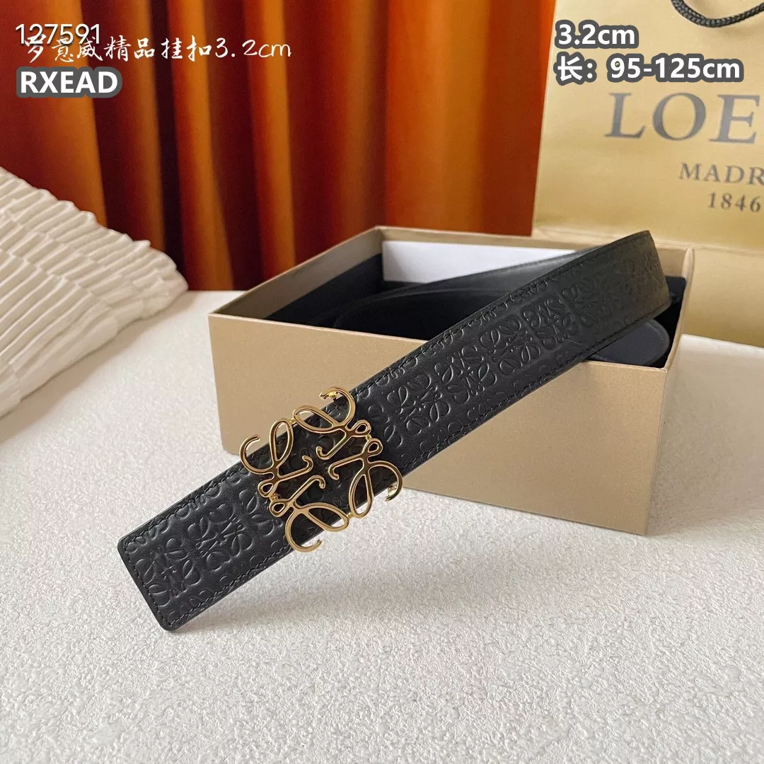 Elegant 2121 LOEWE AAA Quality Belts For Unisex